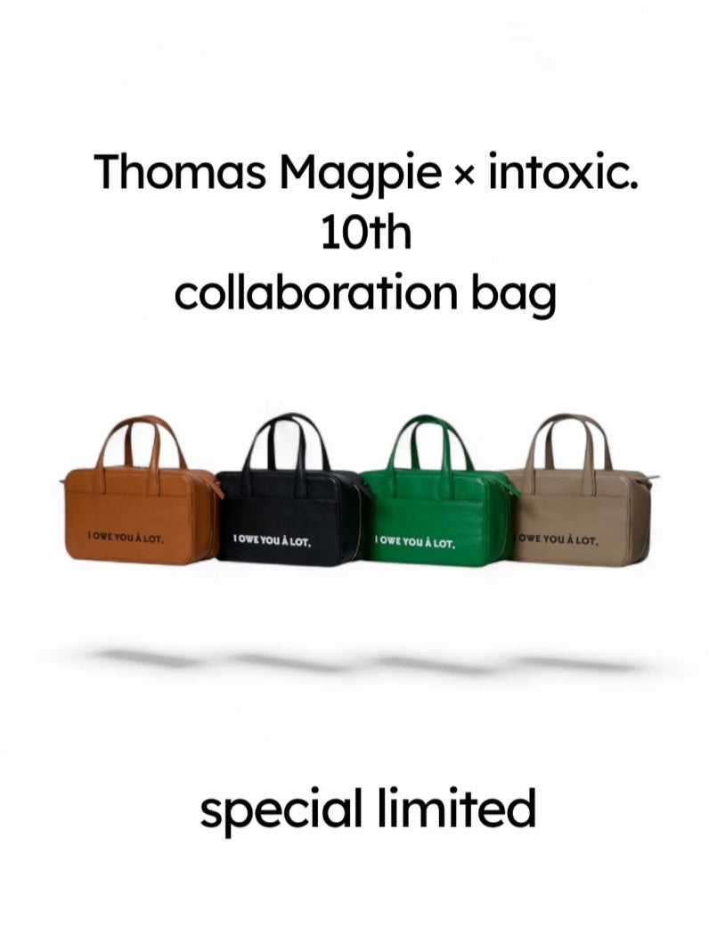 【予約販売】THOMAS MAGPIE　スクエアレザーバッグ