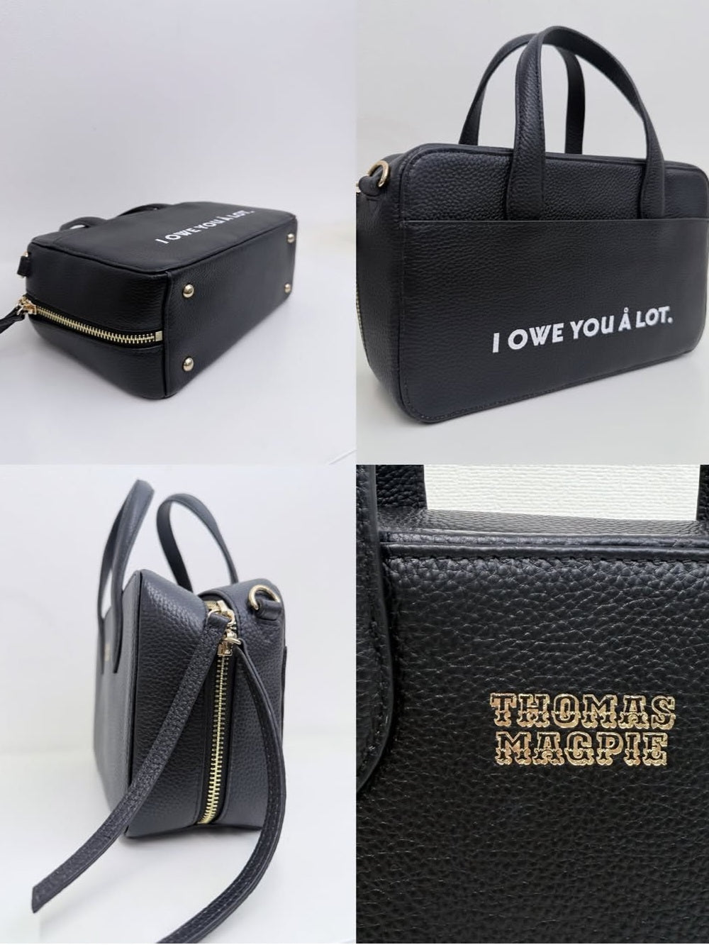 【予約販売】THOMAS MAGPIE　スクエアレザーバッグ
