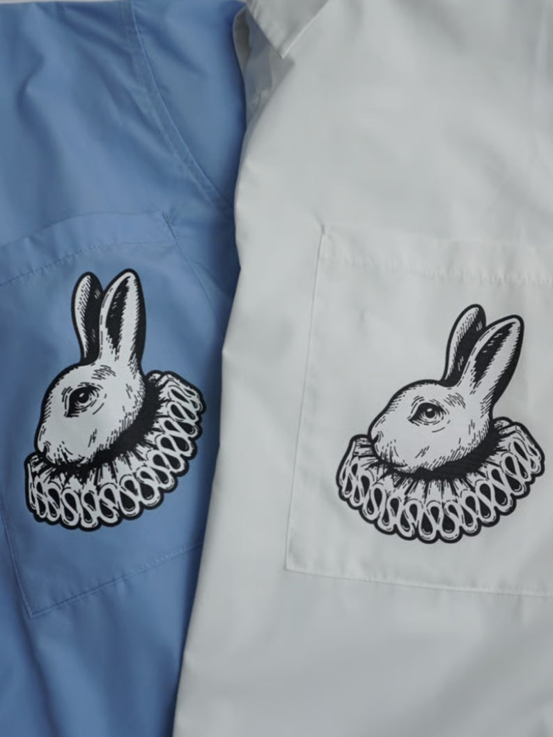 【予約販売】THOMAS MAGPIE コットンポリオーバーサイズシャツ