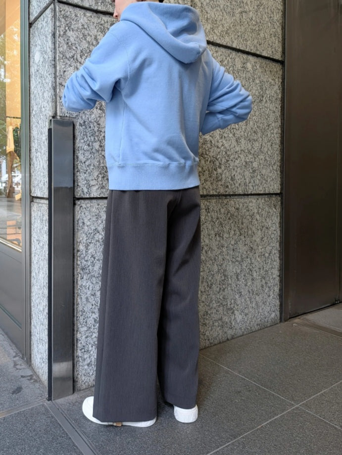 LE MELANGE　コットン裏毛カラフルフーディ―