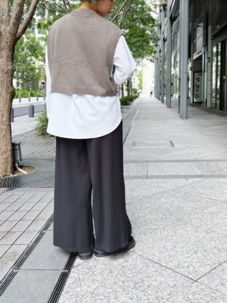 TULUMB ジャガードショートニット