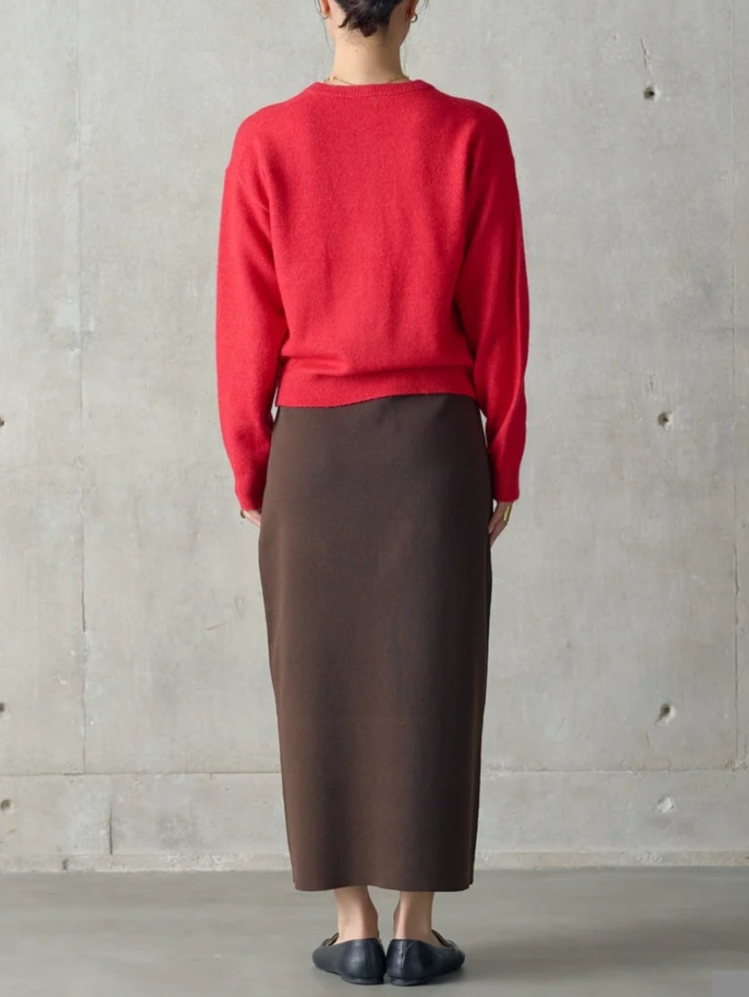 TORRAZZO DONNA フロントビジューふわもちカーディガン